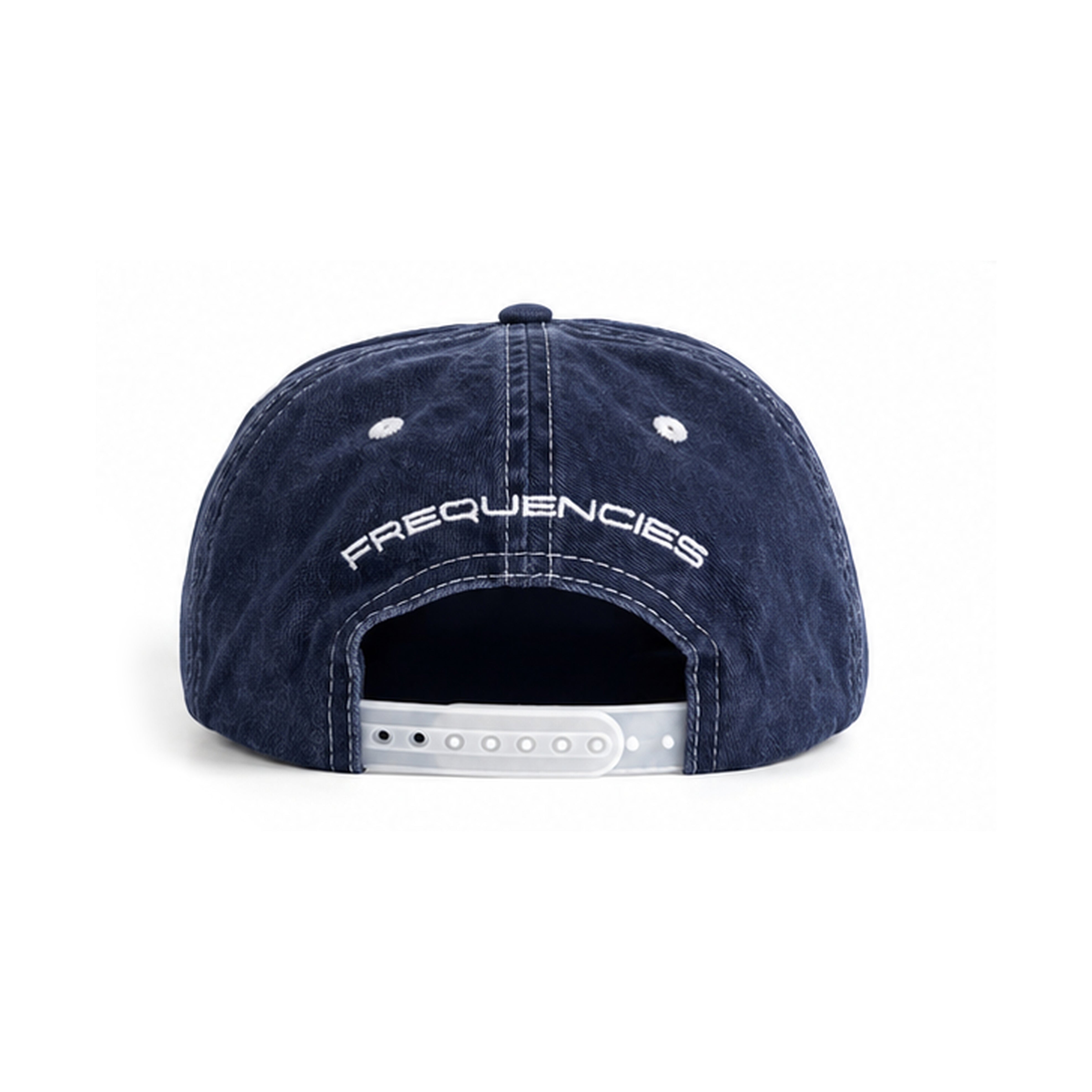 CONTRAST STITCH CAP - NAVY