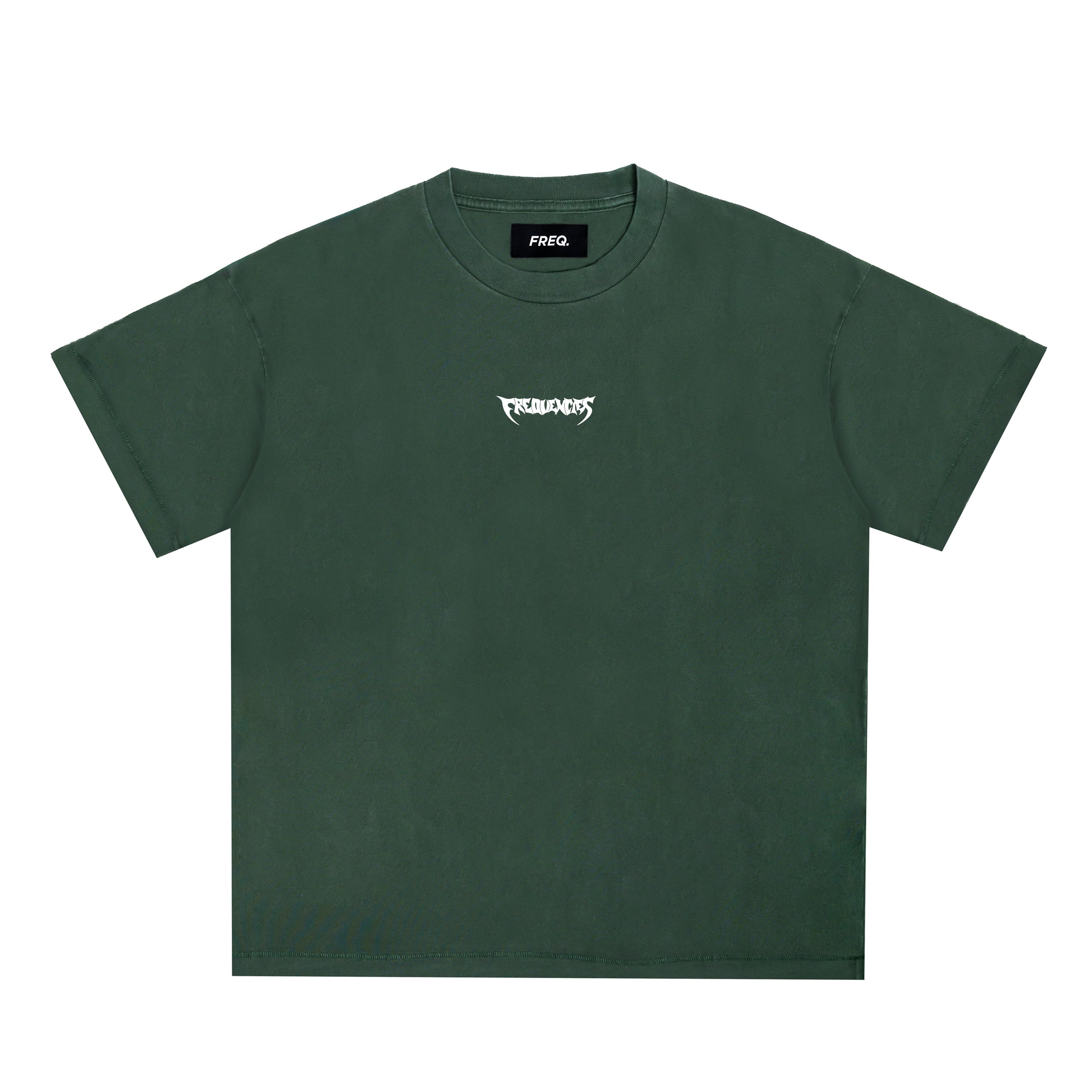MINI CHROME TEE - FOREST