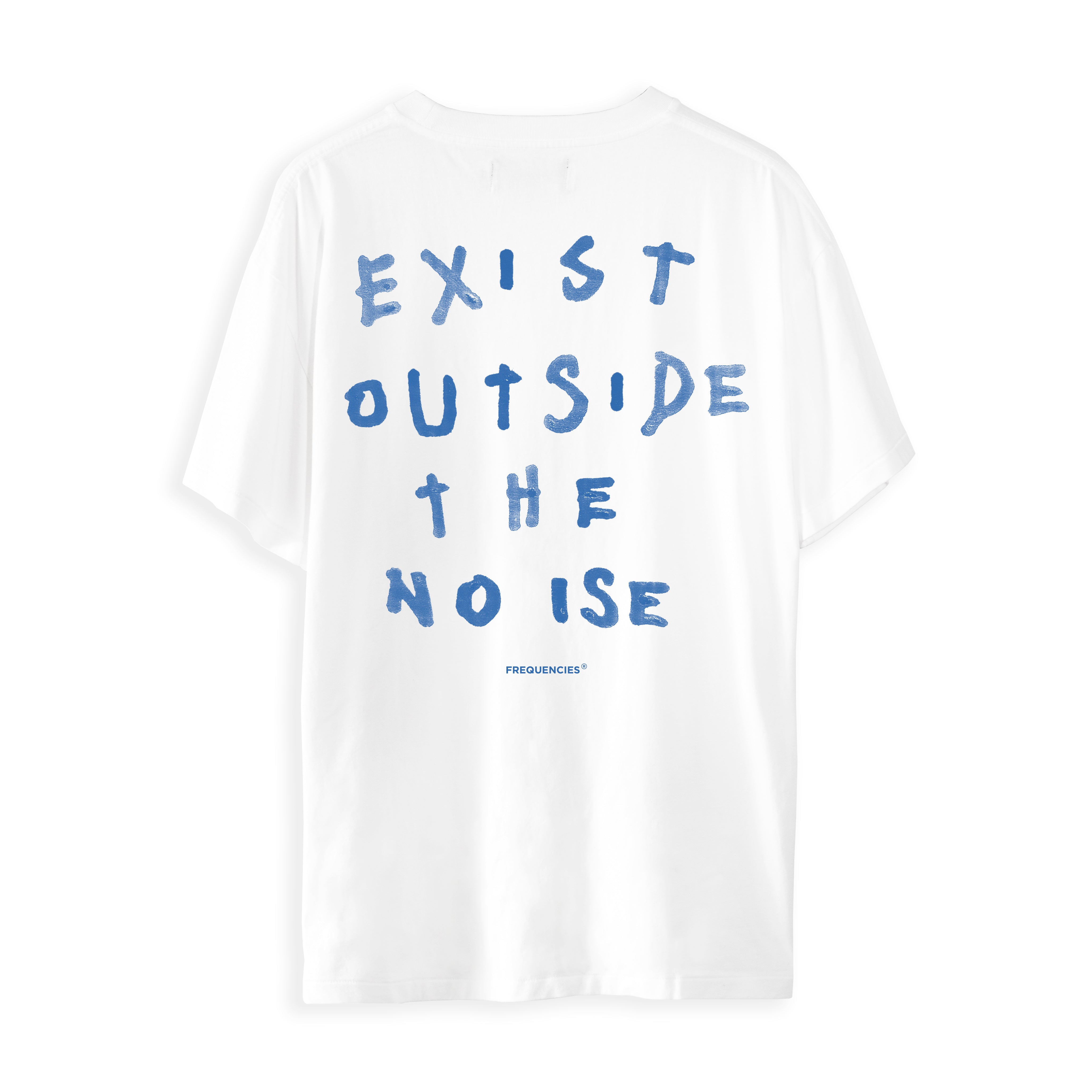 EXIST 'POCKET' STEREO TEE - WHITE NOISE