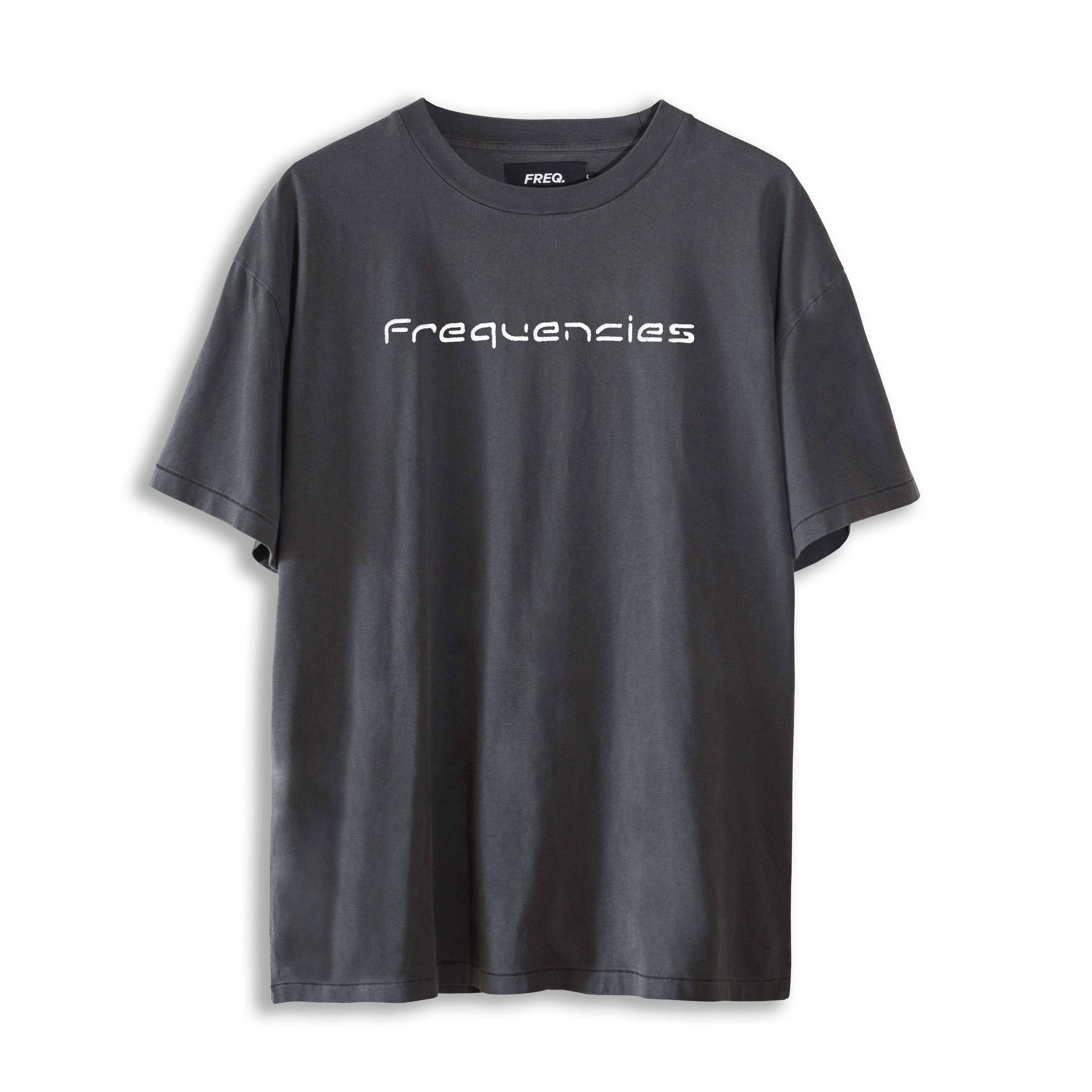 TECHNO EMBROIDERED TEE - STATIC BLACK
